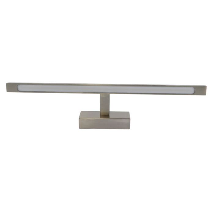 Moderne spiegelverlichting nikkel, Steffy, 8W, 3000K LED, IP44