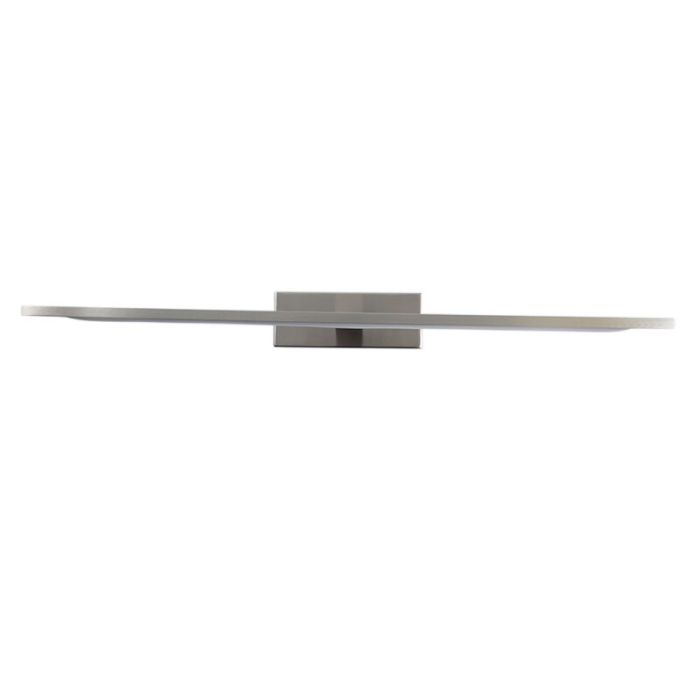 Moderne spiegelverlichting nikkel, Steffy, 8W, 3000K LED, IP44