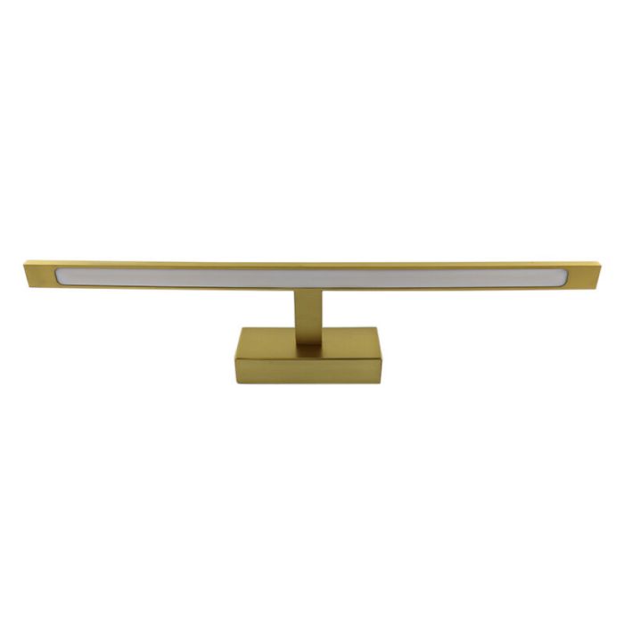 Moderne spiegelverlichting goud, Steffy, 8W, 3000K LED, IP44