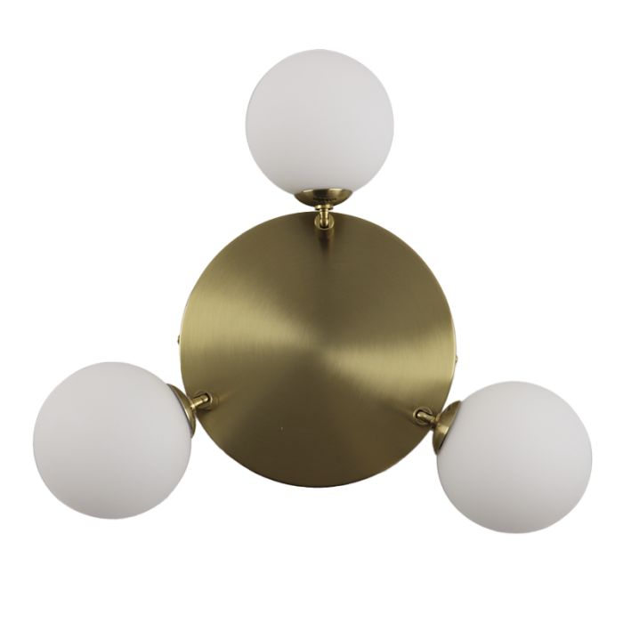 Moderne badkamer plafondlamp wit, Amer, IP44