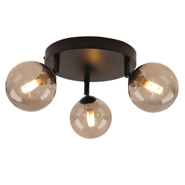 Moderne badkamer plafondlamp amber, Amer, IP44