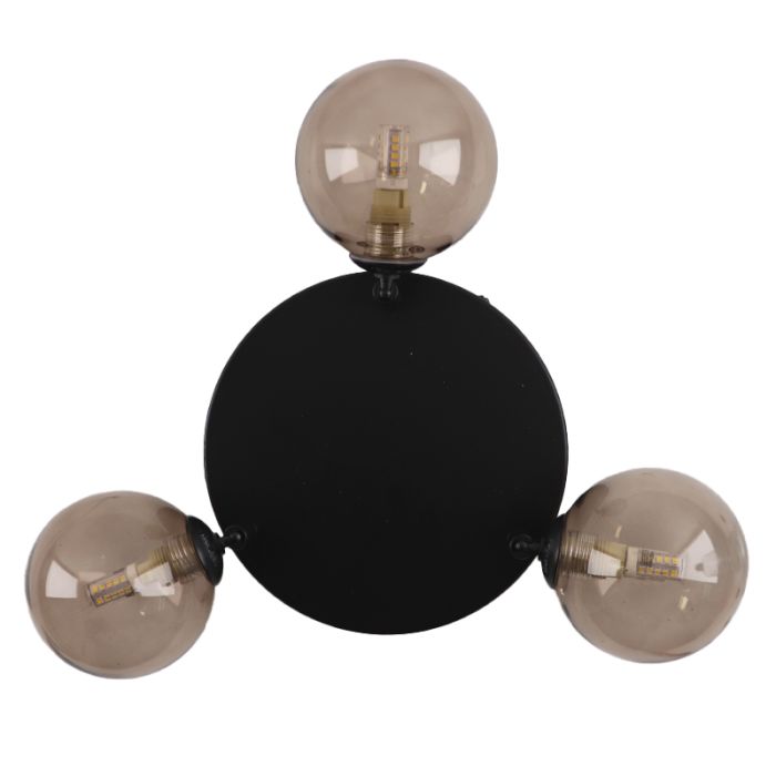 Moderne badkamer plafondlamp amber, Amer, IP44