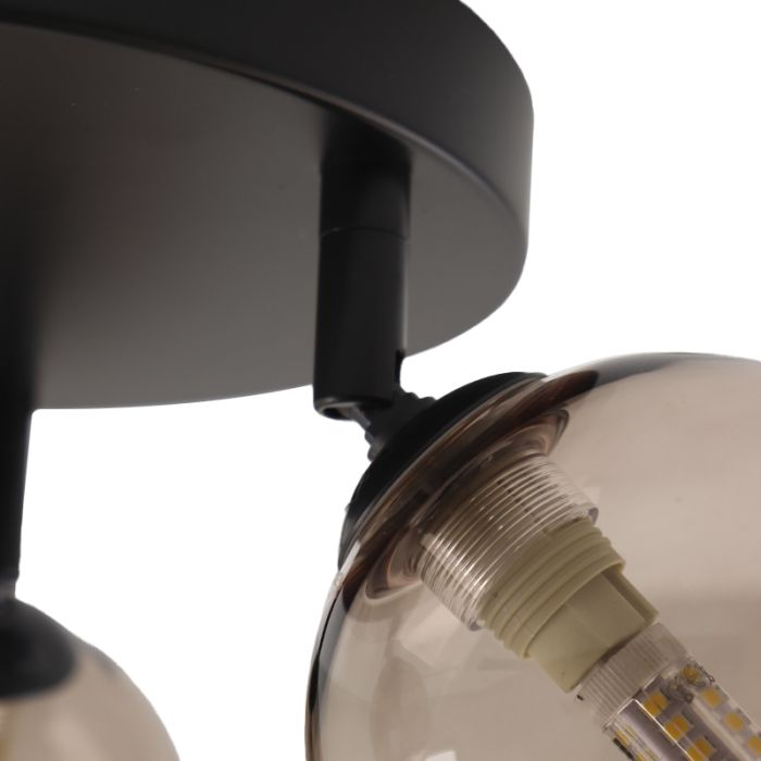 Moderne badkamer plafondlamp amber, Amer, IP44