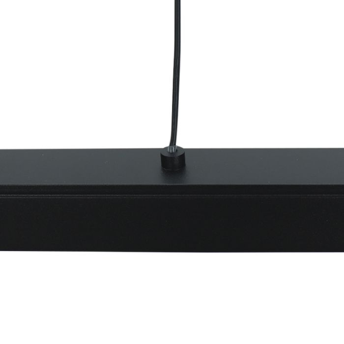 Moderne hanglamp zwart, Iwan, 18W, 3000K LED