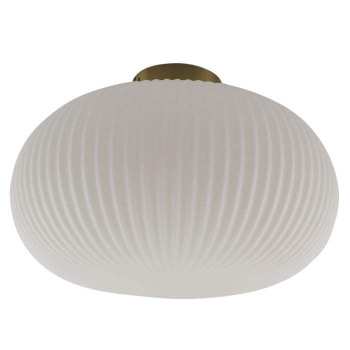 Design badkamer plafondlamp wit, Elliot, IP44