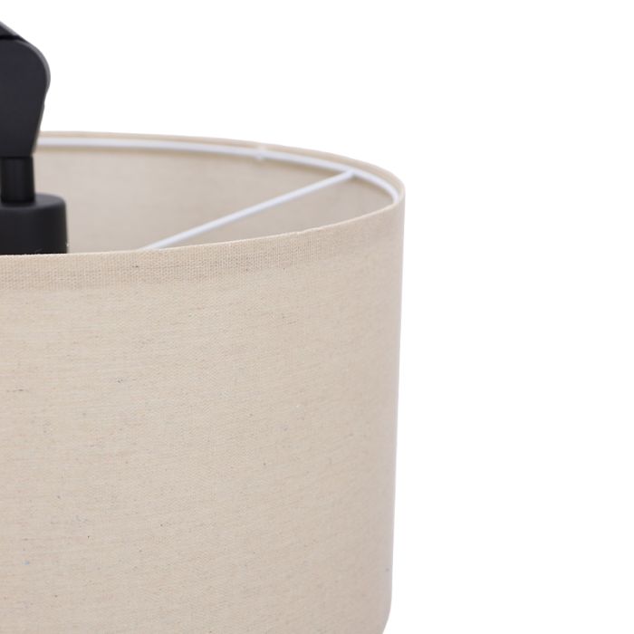 Moderne plafondlamp zwart, Timmy