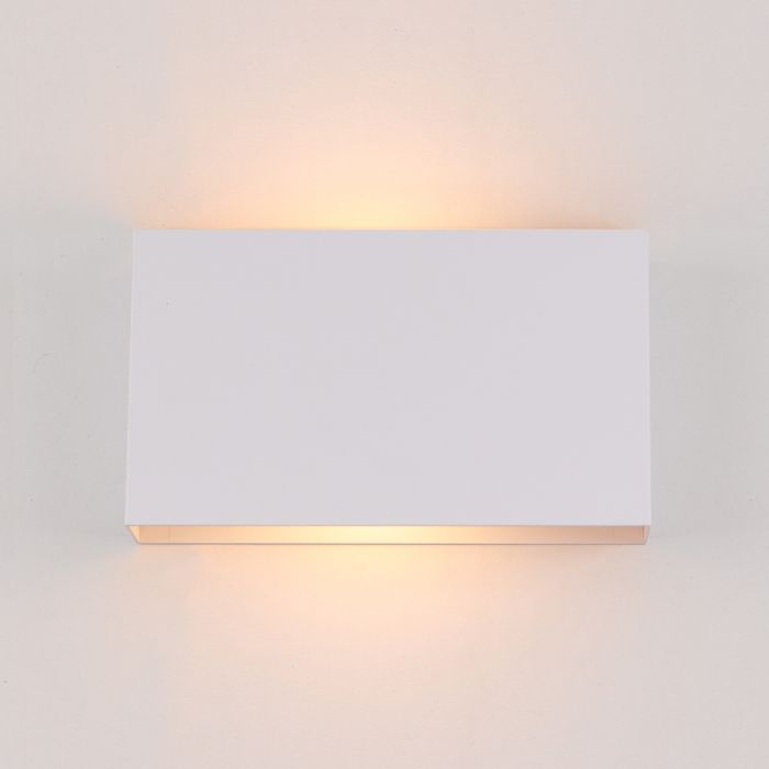 Moderne wandlamp wit, Perry