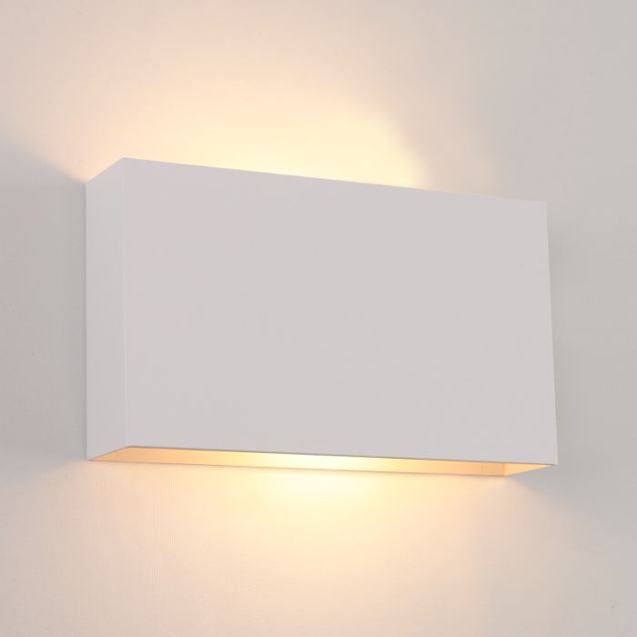 Moderne wandlamp wit, Perry