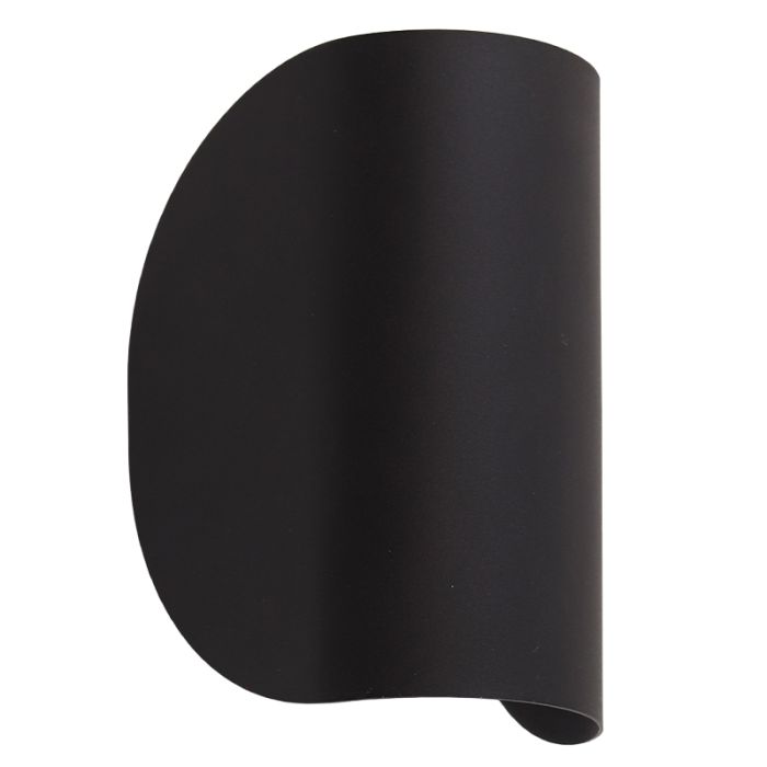 Moderne wandlamp zwart, Salomon
