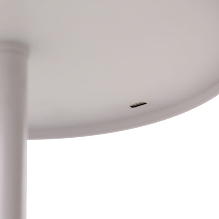 Retro tafellamp wit, Douwe, 4W, dim to warm LED, met touchdimmer