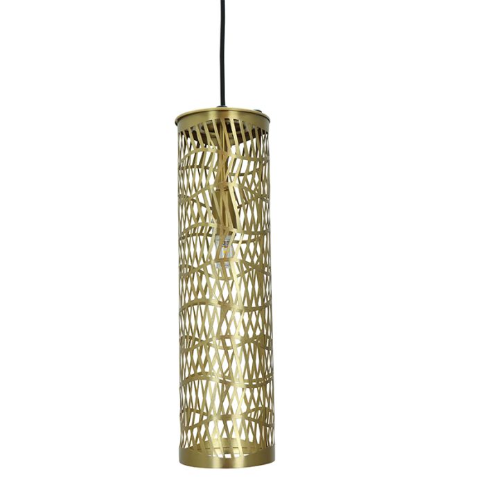 Metalen hanglamp messing, Marli