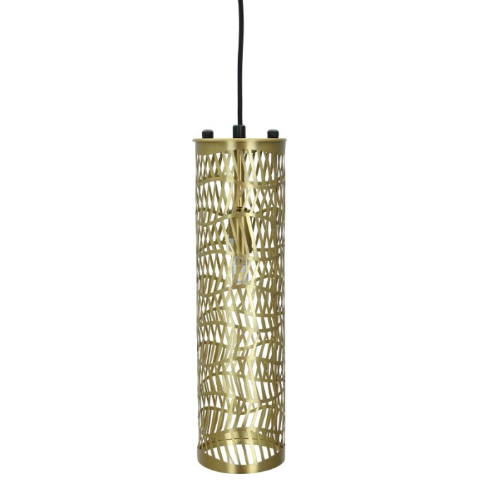 Metalen hanglamp messing, Marli
