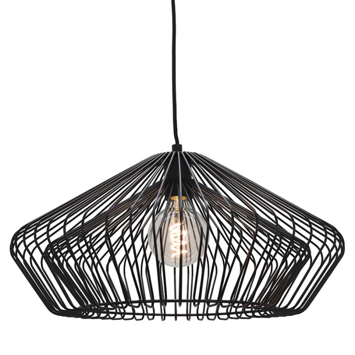 Industriële hanglamp zwart, Matti