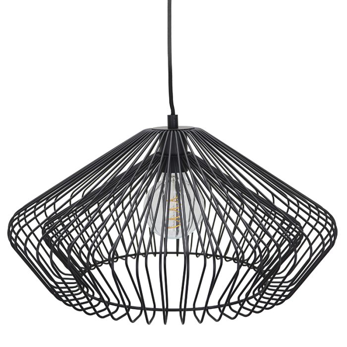 Industriële hanglamp zwart, Matti