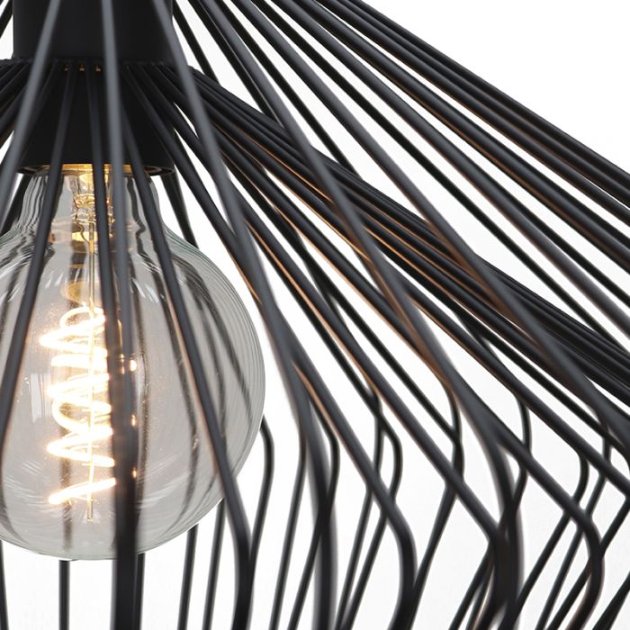 Industriële hanglamp zwart, Matti