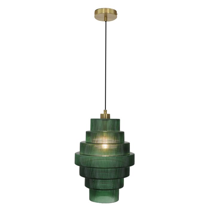 Retro hanglamp groen, Paris