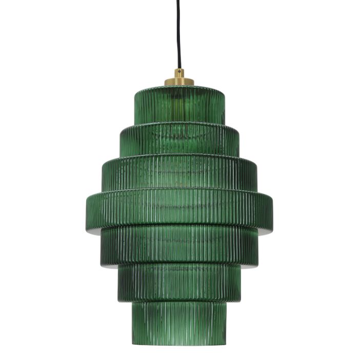 Retro hanglamp groen, Paris