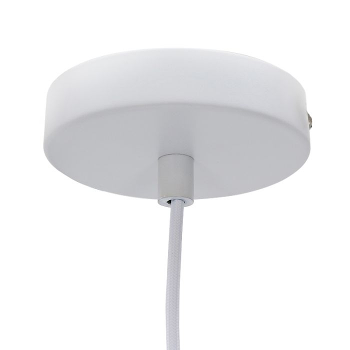 Landelijke hanglamp wit, Jada