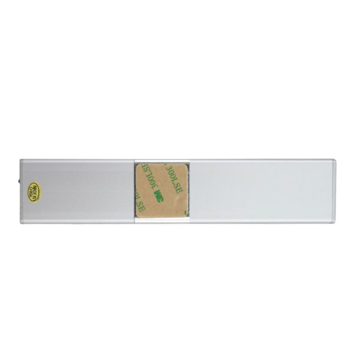 Zilveren kastlamp Ilana, kunststof, 1W, 3000K LED