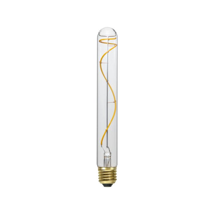 Dimbare E27 buislamp, 22,5cm hoog, 3,4W extra sfeervol wit