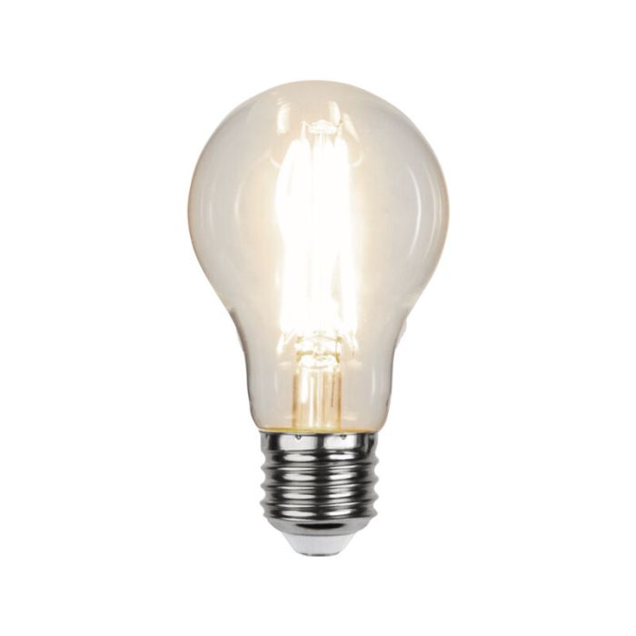 3 staps dimbare filament E27 A60, 6,5w warm wit (3000k)