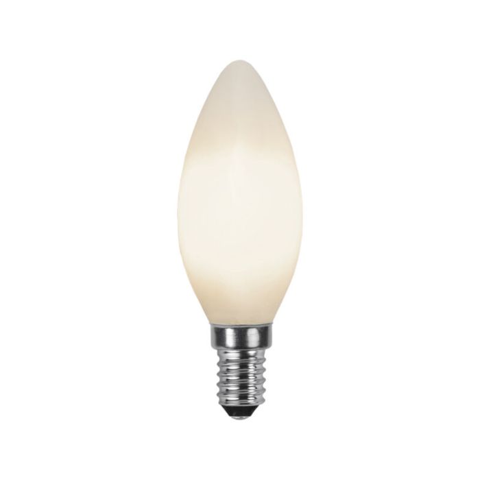 3 staps dimbare E14 kaarslamp, 4w warm wit (2700k)