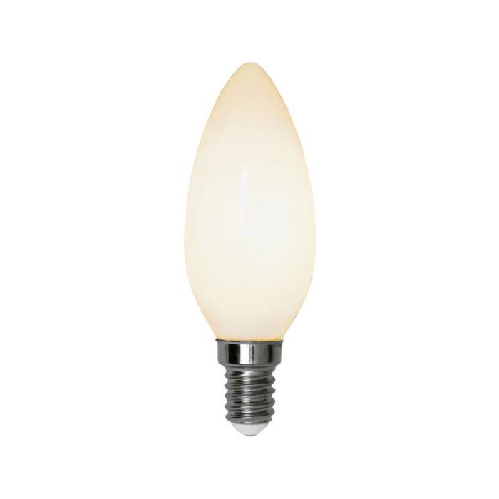 3 staps dimbare E14 kaarslamp, 4w warm wit (2700k)