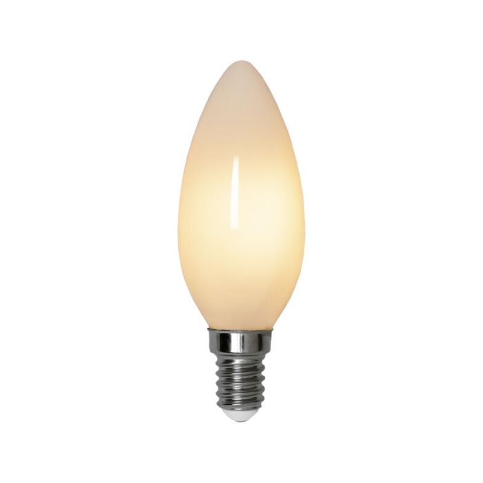 3 staps dimbare E14 kaarslamp, 4w warm wit (2700k)