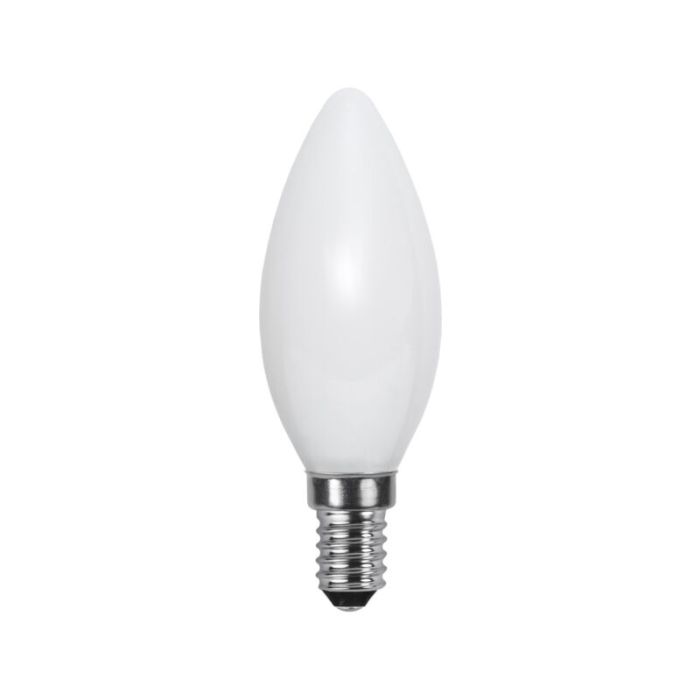 3 staps dimbare E14 kaarslamp, 4w warm wit (2700k)