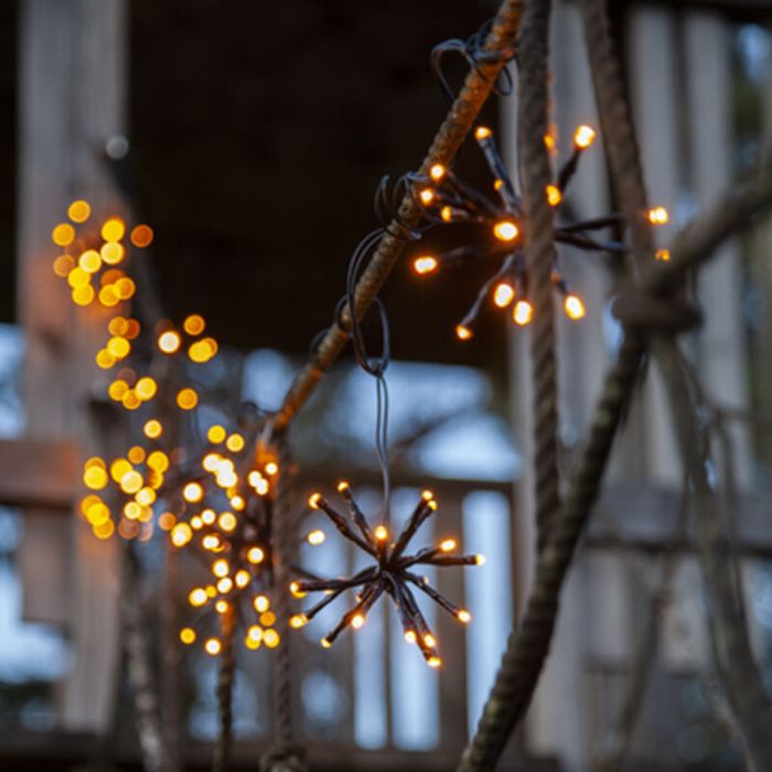 4m Kerstverlichting met flower effect, 10 sterren