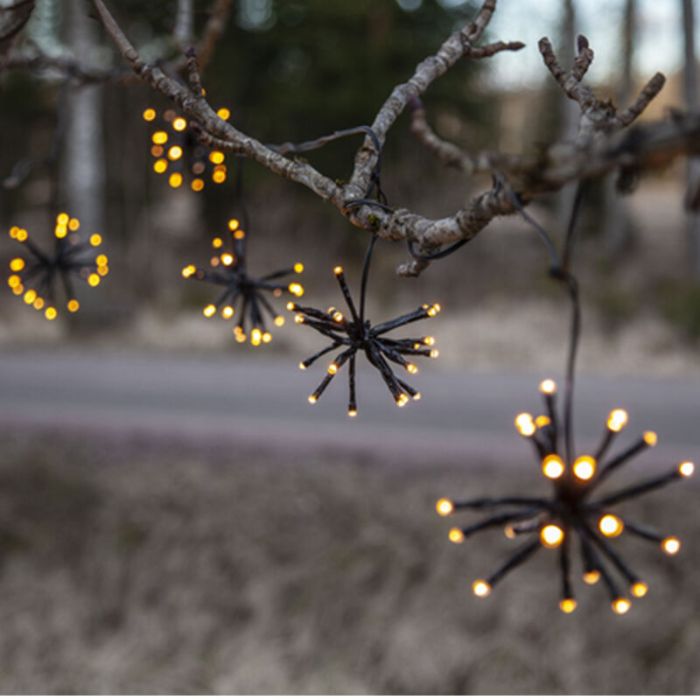 4m Kerstverlichting met flower effect, 10 sterren