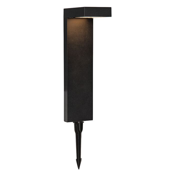Moderne solar prikspots zwart, Anandi, 0,06W, 3000K LED, IP44