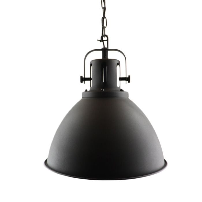 Industriële hanglamp zwart, Alexi