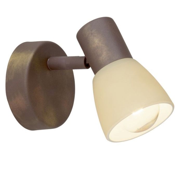 Metalen wandlamp koper, Alaya