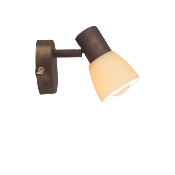 Metalen wandlamp koper, Alaya