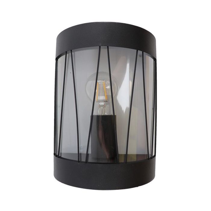 Industriële buitenlamp zwart, Jaynah, IP44