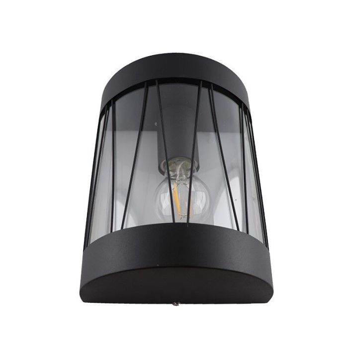 Industriële buitenlamp zwart, Jaynah, IP44