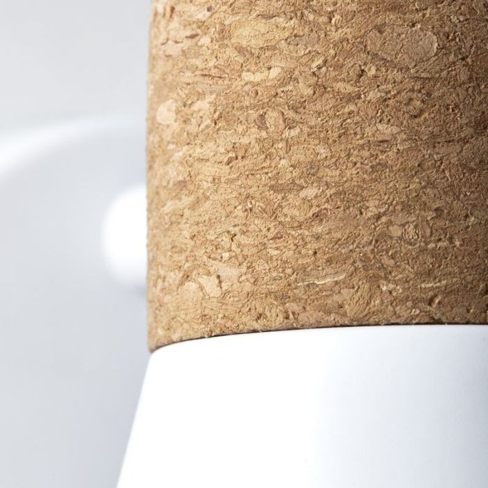 Moderne wandlamp Charlotte, Mat Wit