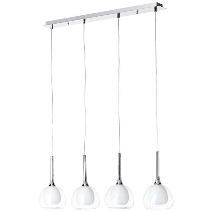 Moderne eettafel hanglamp Emmelien, Metaal