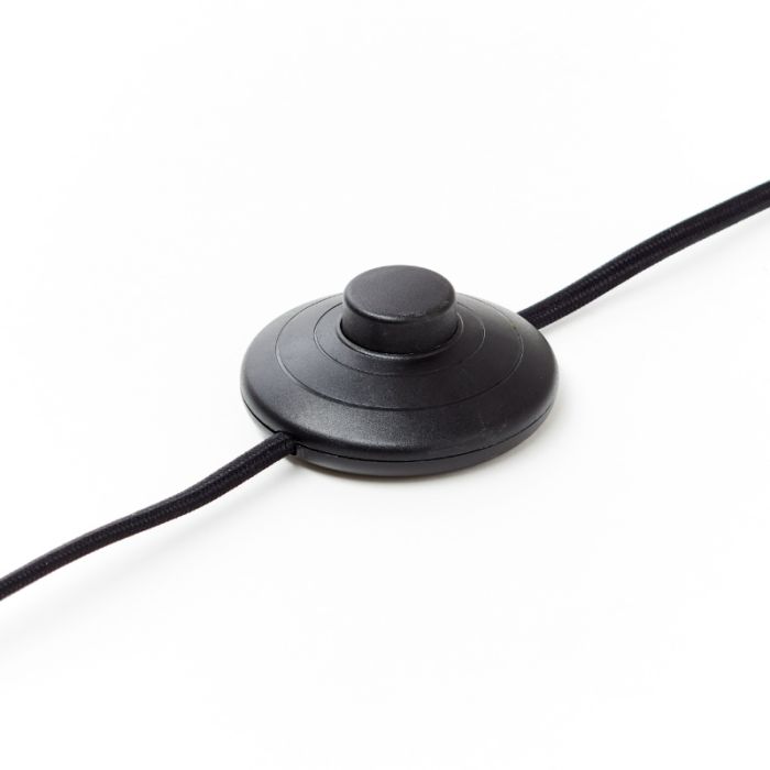 Landelijke vloerlamp rood, Thalina, met schakelaar