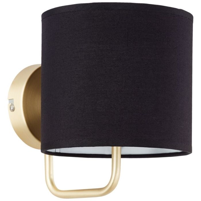 Moderne wandlamp zwart, Merinde