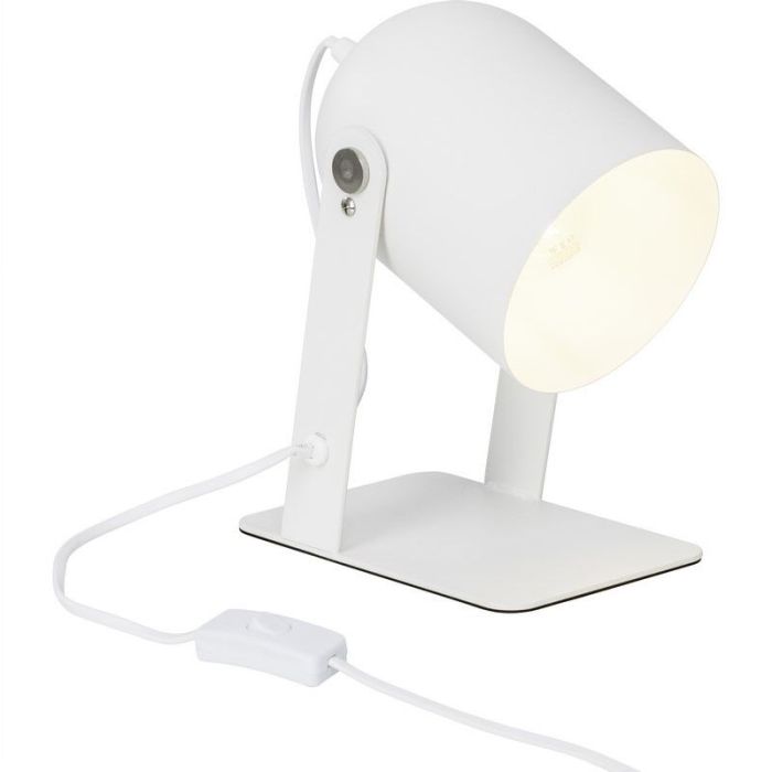 Moderne tafellamp Arlette, Wit