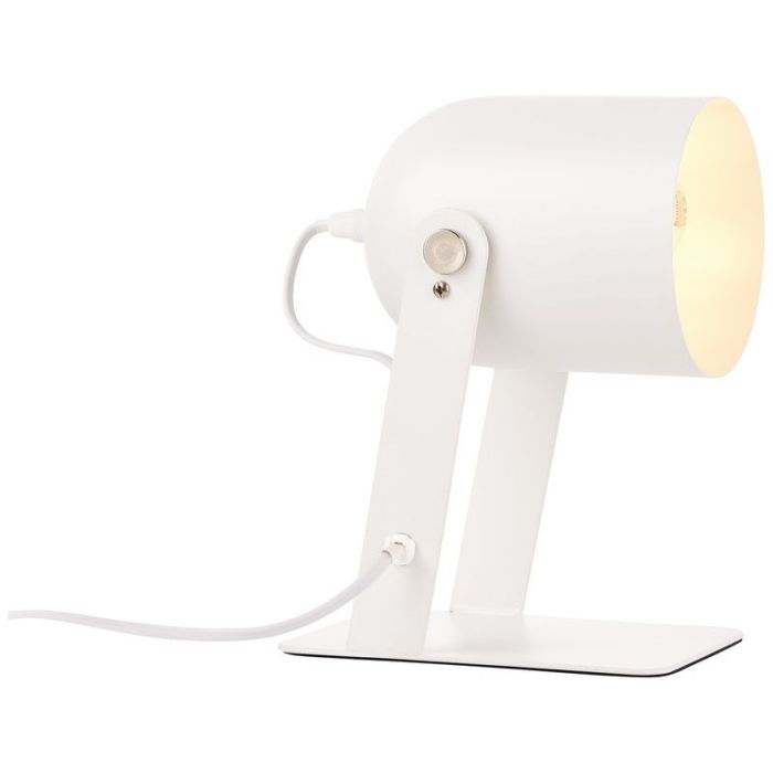 Moderne tafellamp Arlette, Wit