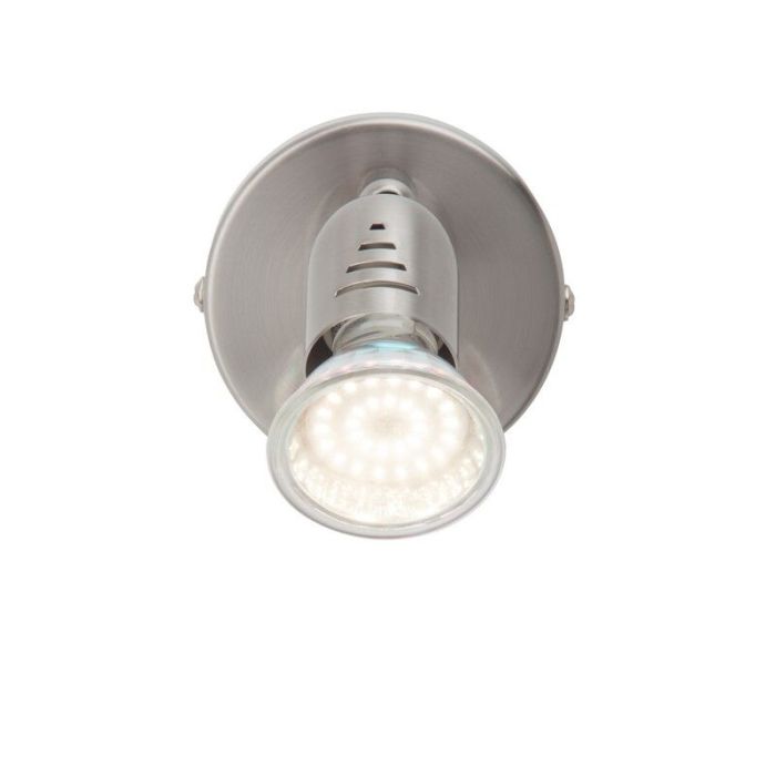 Metalen wandlamp chroom, Hayo