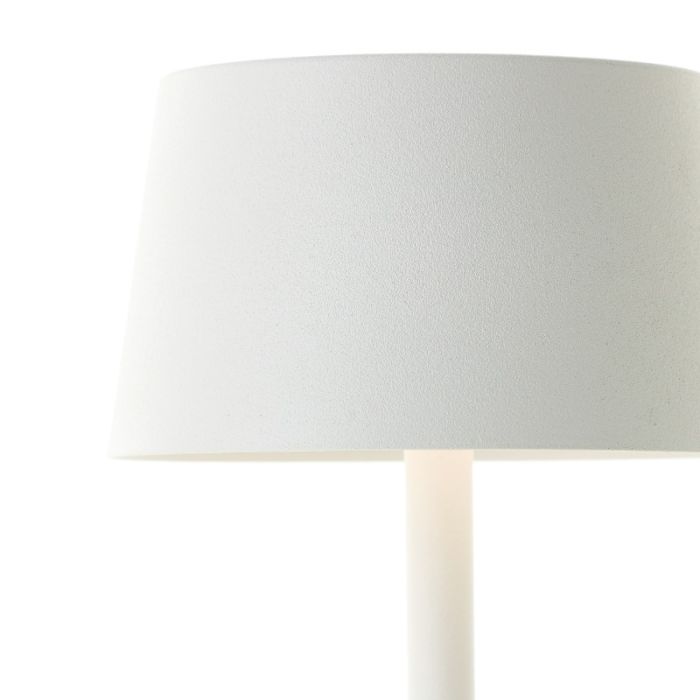 Moderne buiten tafellamp wit, Petter, 2W, 3000K LED, IP44, 3-staps dimbaar