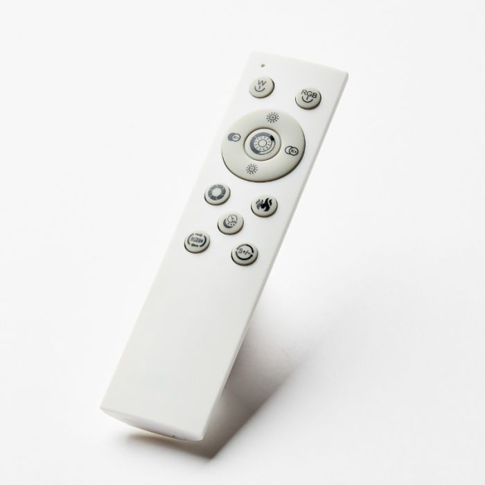 Moderne LED paneel plafondlamp zwart, Yamal, 36W, warm tot koud wit verstelbare LED, met afstandsbediening