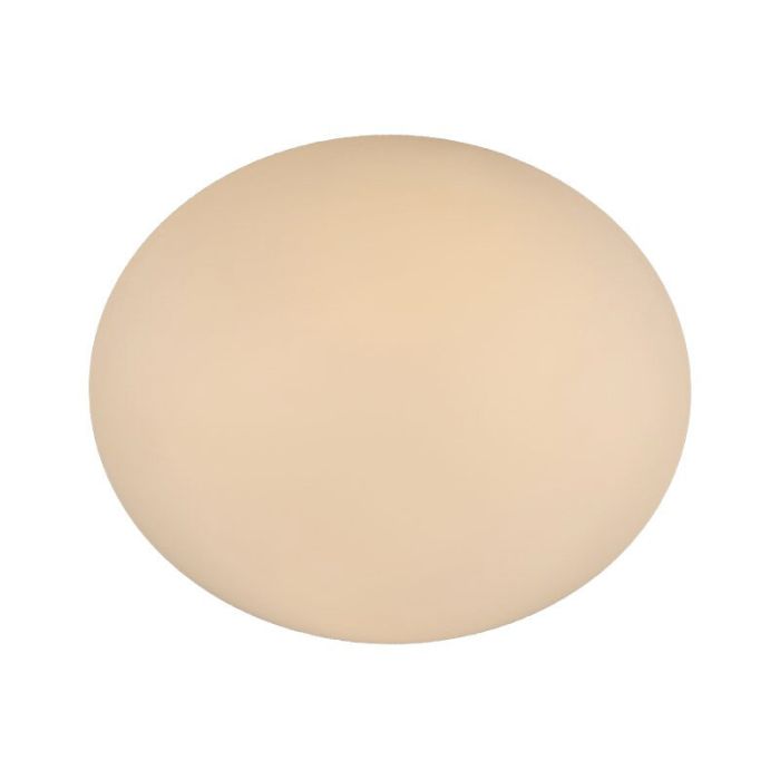 Kunststof plafondlamp met sensor wit, Djalissa, 12W, 3000K LED, IP44