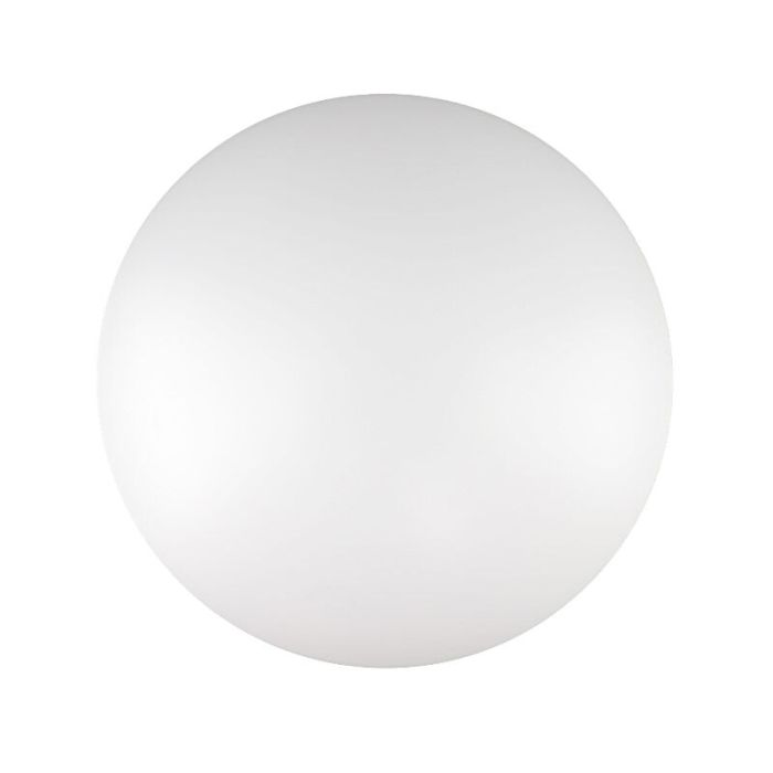 Kunststof plafondlamp met sensor wit, Djalissa, 12W, 3000K LED, IP44