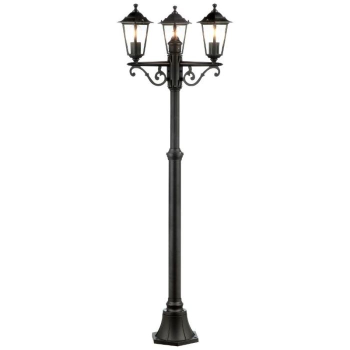 Klassieke buitenlamp zwart, Radha, IP44