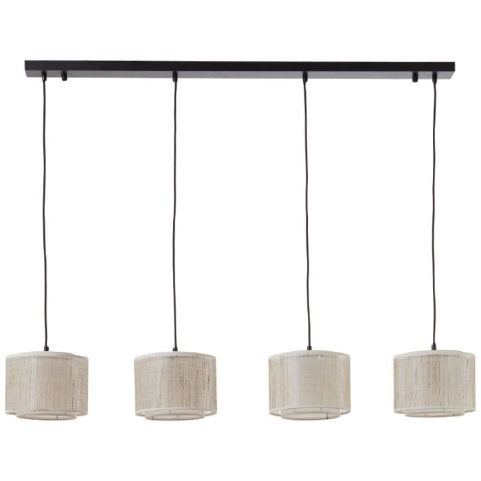 Landelijke hanglamp beige, Gerbert